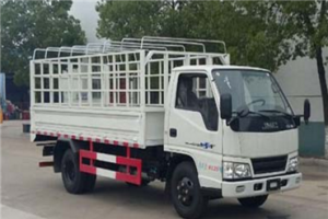 4.1米江铃蓝牌仓栏畜禽运输车