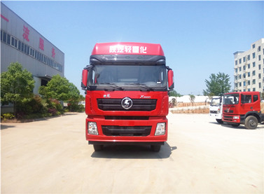 陕汽德龙前四后八9.5米冷藏车