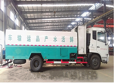 东风天锦活鱼运输车