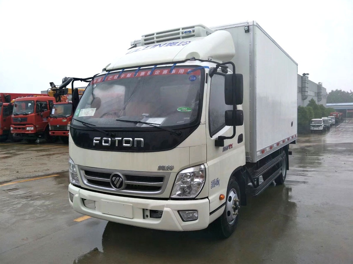 不超重推荐福田奥铃TX 4.2米冷藏车
