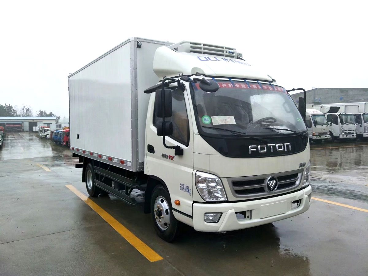 不超重推荐福田奥铃TX 4.2米冷藏车