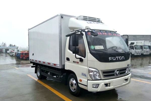 不超重推荐福田奥铃TX 4.2米冷藏车