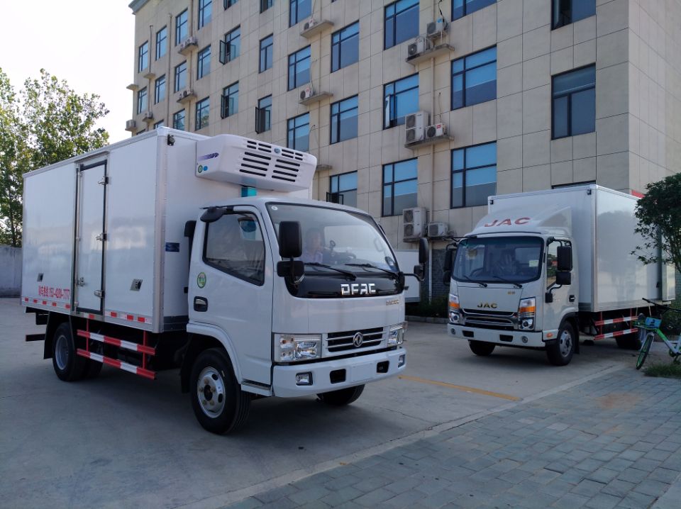 不超重推荐东风4米国五蓝牌冷藏车