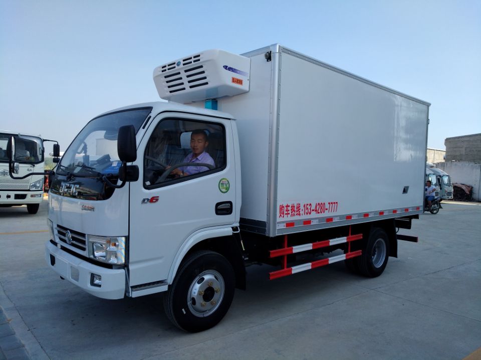 不超重推荐东风4米国五蓝牌冷藏车