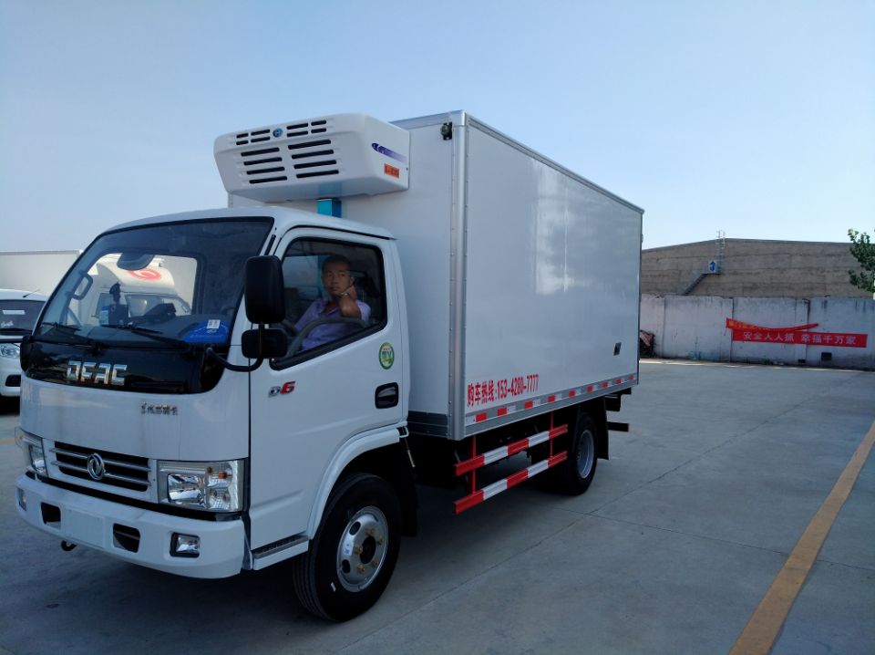 不超重推荐东风4米国五蓝牌冷藏车