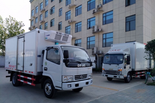 不超重推荐东风4米国五蓝牌冷藏车