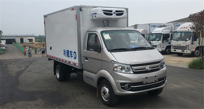 长安跨越单轮2.53米冷藏车