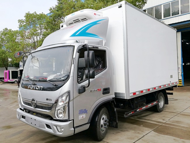 福田奥铃M4新款CTS国五4.2米冷藏车