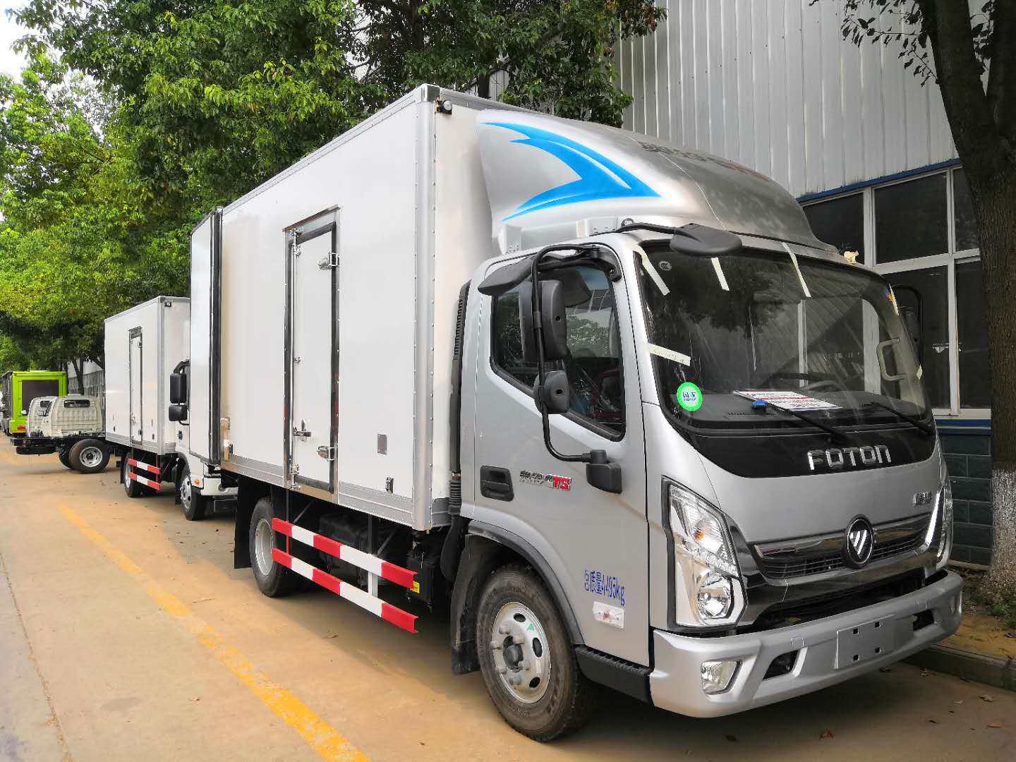 福田奥铃M4新款CTS国五4.2米冷藏车