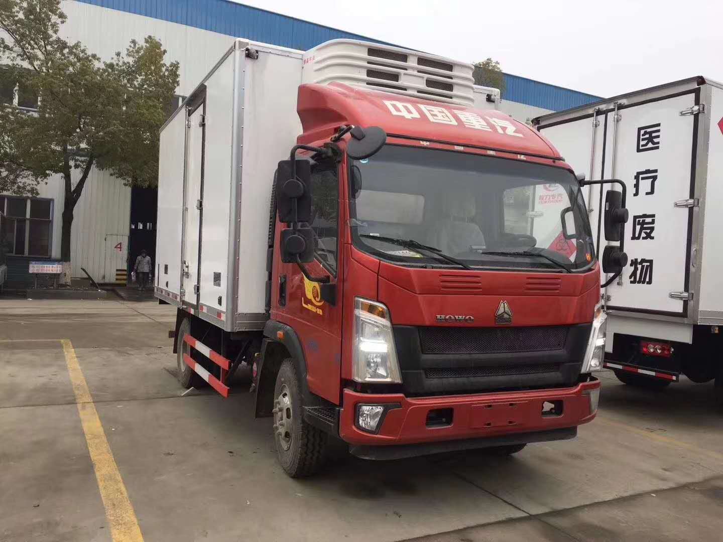 重点推荐中国重汽豪沃4.2米冷藏车