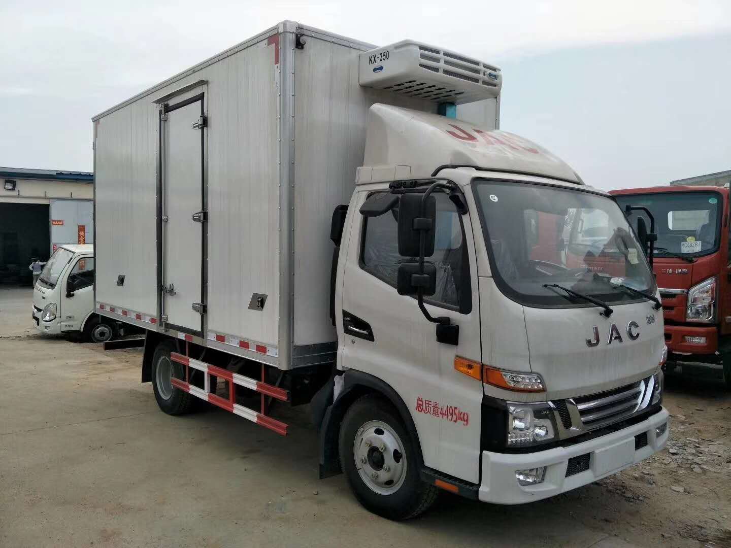 不超重推荐江淮骏铃V5 4.2米冷藏车