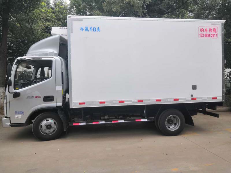 不超重推荐福田奥铃速运4.2米冷藏车