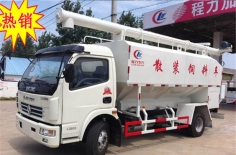 东风多利卡6吨（12方）散装饲料运输车