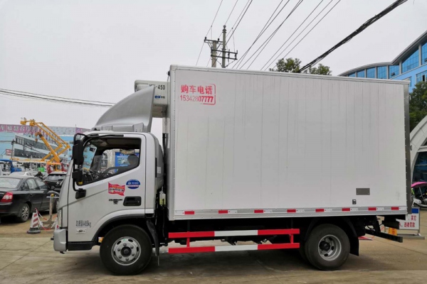 不超重推荐福田欧马可（窄体）4.2米冷藏车