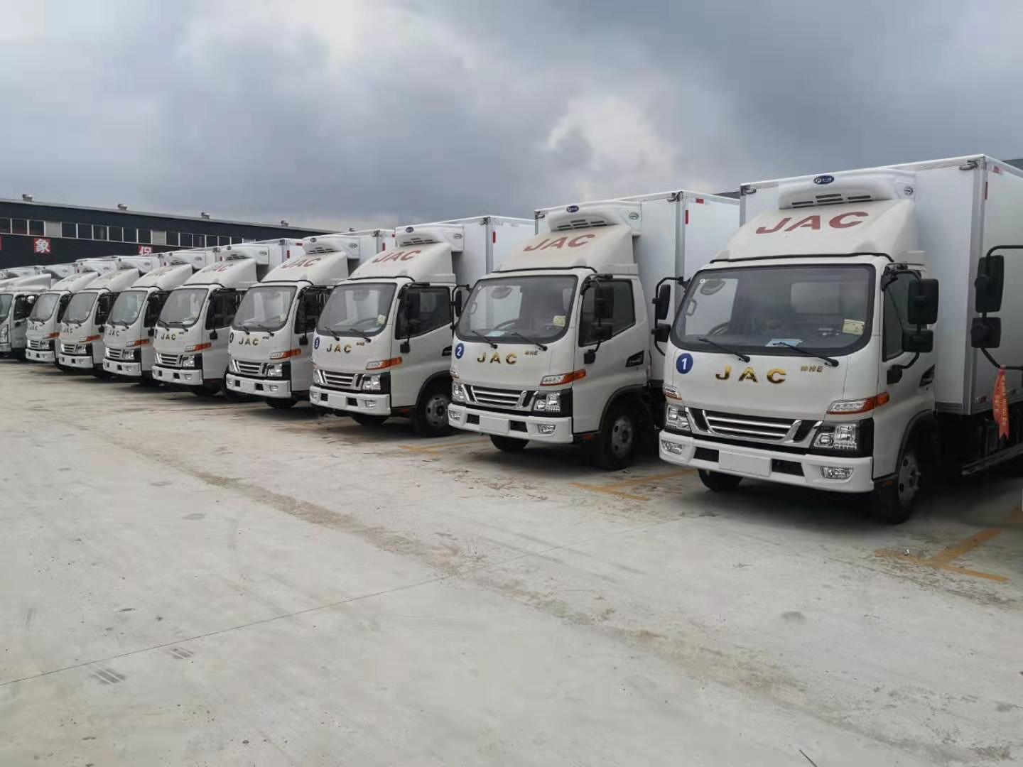 江淮帅铃E国五康明斯152马力冷藏车